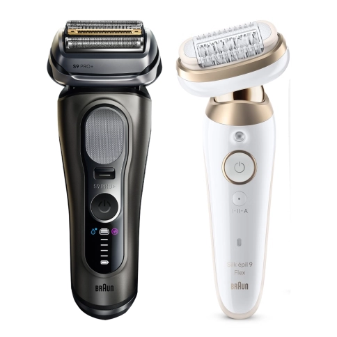 Набор: Электробритва Braun Series 9 PRO+ 9615s Grey + Эпилятор Braun Silk-epil 9 Flex SES 9-011 0 Набор: Электробритва Braun Series 9 PRO+ 9615s Grey + Эпилятор Braun Silk-epil 9 Flex SES 9-011 0