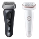 Набор: Электрическая бритва Braun Series 8 8603s Grey + Эпилятор Braun Silk-epil 9 SES 9-030