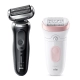 Набор: Электробритва Braun Series 7 72-N4200cs Black + Эпилятор Braun Silk-epil 7 SE 7-000 0