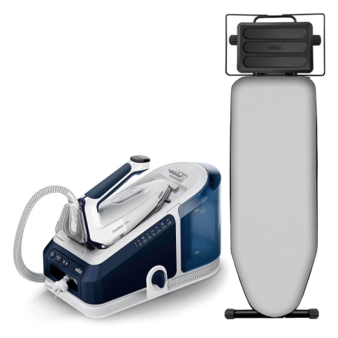 Набор Braun Парогенератор CareStyle 7 Pro IS7282BL + Гладильная доска Braun IB3001 BK 0