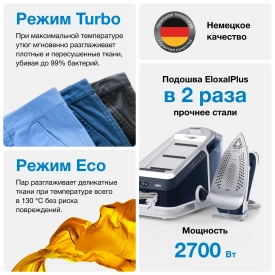 Парогенератор Braun CareStyle 7 Pro IS7282BL