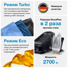 Парогенератор Braun CareStyle 7 Pro IS7286BK