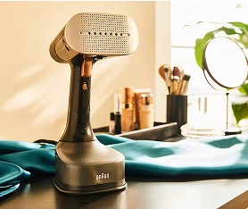 Как выбрать ручной отпариватель Braun