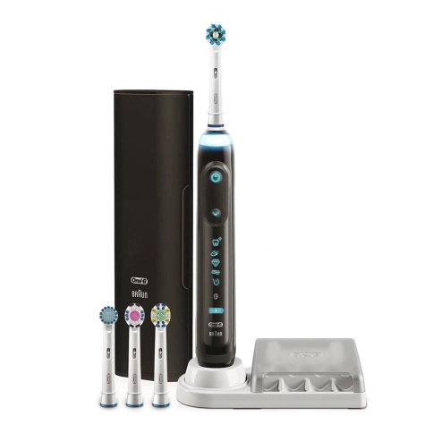Электрическая зубная щетка Oral-B Genius 9000 Black D 701.545.6X 0 Электрическая зубная щетка Oral-B Genius 9000 Black D 701.545.6X 0