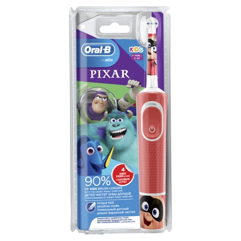 Детская электрическая зубная щетка Oral-B Vitality Kids Pixar D100.413.2K 6 Детская электрическая зубная щетка Oral-B Vitality Kids Pixar D100.413.2K 6