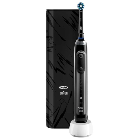 Электрическая зубная щетка Oral-B Genius X 20000N Special Edition Черная 0