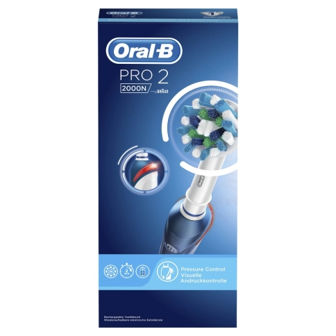 Электрическая зубная щетка Oral-B PRO 2 2000N CrossAction D 501.513.2 2