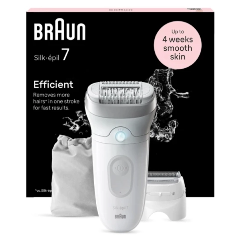 Эпилятор Braun S7 SE 7-041 Silver с бритвенной насадкой 7