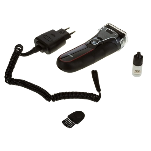 Электробритва Braun 330s-4 Series 3 (красно-черная) 1 Электробритва Braun 330s-4 Series 3 (красно-черная) 1