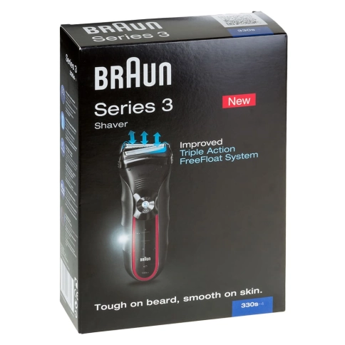 Электробритва Braun 330s-4 Series 3 (красно-черная) 2 Электробритва Braun 330s-4 Series 3 (красно-черная) 2
