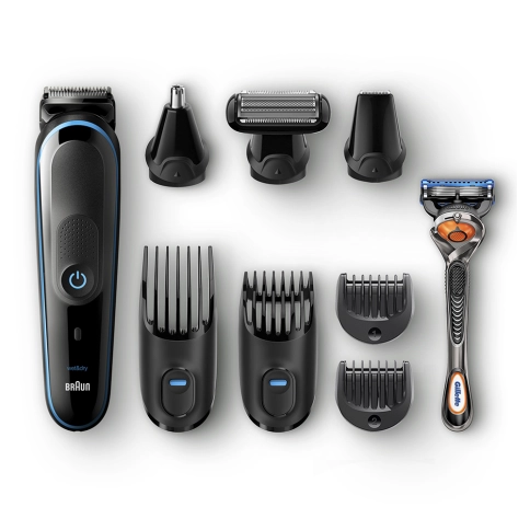Триммер универсальный Braun MGK5080, 9-в-1 + Бритва Gillette 0