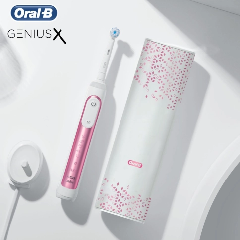 Электрическая зубная щетка Oral-B Genius X 20000N Pink D706.515.6X 7