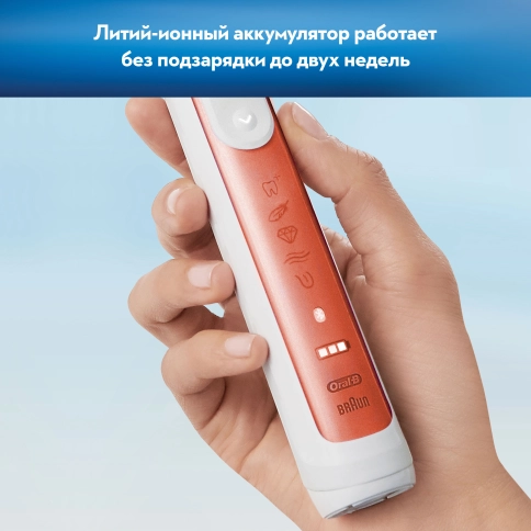 Электрическая зубная щетка Oral-B Genius X 20000N Luxe Edition Розовое Золото 12