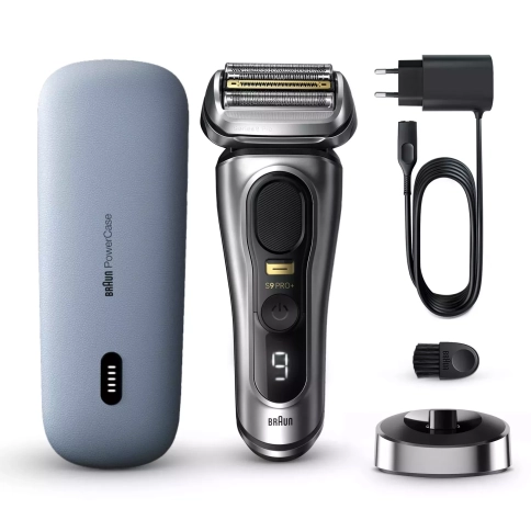 Электрическая бритва Braun S9 Pro+ 9527s Silver PowerCase 1