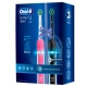 Набор электрических зубных щеток Oral-B Smart 4 4900 DUO черная и розовая (2 шт) 15