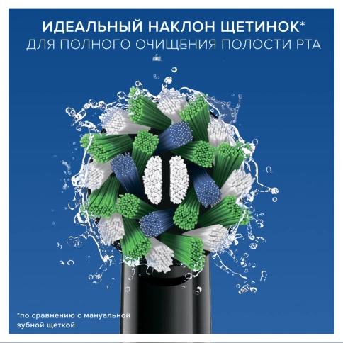 Набор электрических зубных щеток Oral-B Smart 4 4900 DUO черная и розовая (2 шт) 6 Набор электрических зубных щеток Oral-B Smart 4 4900 DUO черная и розовая (2 шт) 6