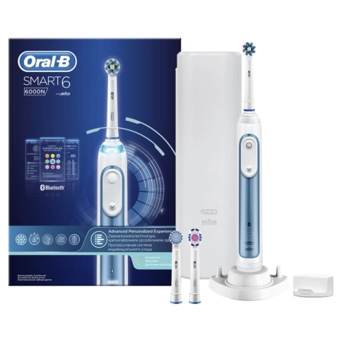 Электрическая зубная щетка Oral-B Smart 6 6000N D 700.534.5XP 5