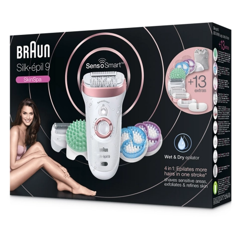 Эпилятор Braun Silk-epil 9 SkinSpa SensoSmart 9/990 4