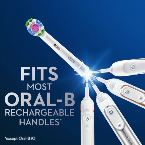 Насадка Oral-B 3D White для отбеливающей чистки (3 шт) белая 5
