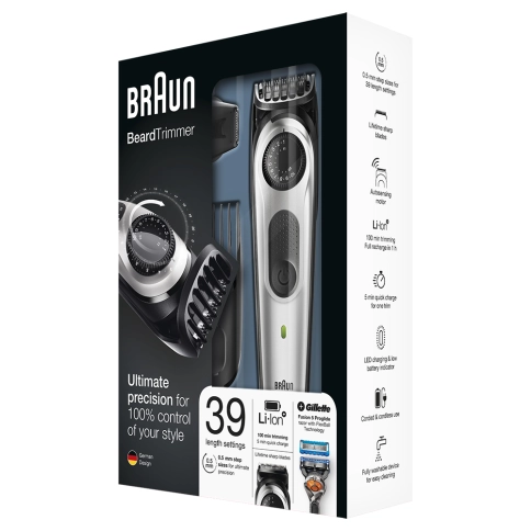 Триммер для бороды Braun BT5060 + Бритва Gillette 10