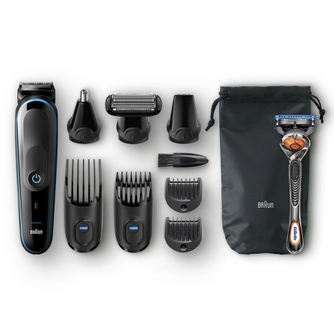 Триммер универсальный Braun MGK5080, 9-в-1 + Бритва Gillette 3