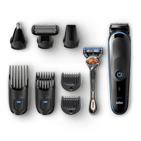 Триммер универсальный Braun MGK5080, 9-в-1 + Бритва Gillette 1