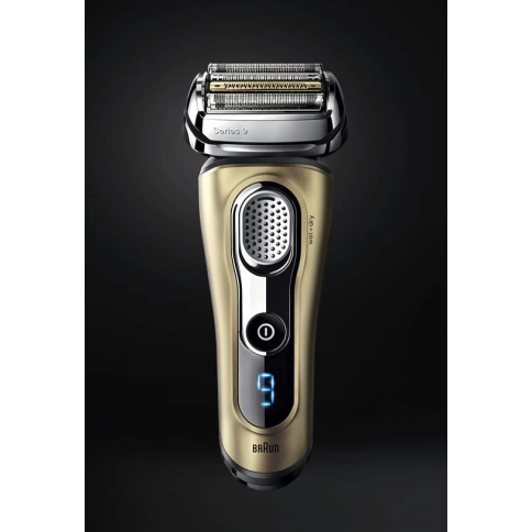 Электробритва Braun Series 9 9299s Gold с зарядной станцией и кожаным футляром 8