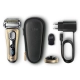 Электробритва Braun Series 9 9299s Gold с зарядной станцией и кожаным футляром 2