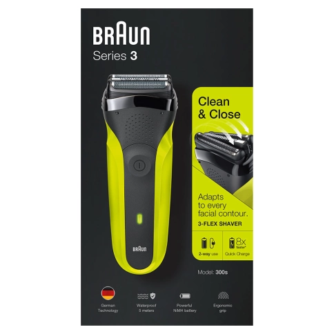Электробритва Braun Series 3 300s Green 7 Электробритва Braun Series 3 300s Green 7