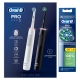 Набор электрических зубных щеток Oral-B Pro 3 Black and White (2 шт) + Насадки для эффективной чистки Oral-B CrossAction (6 шт) 21