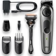 Триммер Braun BT5365 Black 3 насадки + Бритва Gillette, серебристо-черный 3