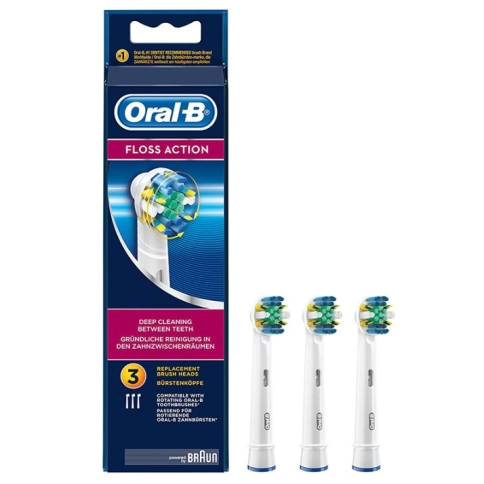 Насадка для зубных щеток Oral-B Floss Action (3 шт) EB 25-3 0 Насадка для зубных щеток Oral-B Floss Action (3 шт) EB 25-3 0