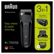 Набор: Электробритва Braun Series 3 Shave and Style 300bt + насадка-триммер и 5 гребней + Эпилятор Braun Silk-epil 3 3-000 1