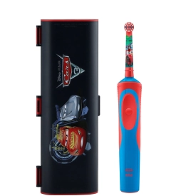Детская электрическая зубная щетка Oral-B Vitality D12.513K Cars Kids + чехол