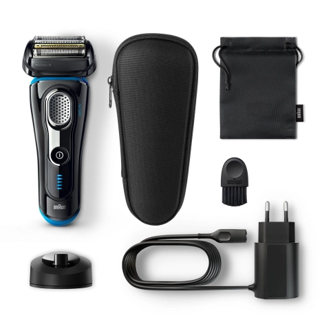 Электробритва Braun Series 9 9242s с зарядной станцией и тканевым футляром 1