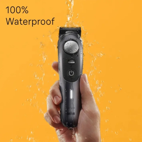 Триммер для бороды Braun BT9421 + Бритва Gillette 6