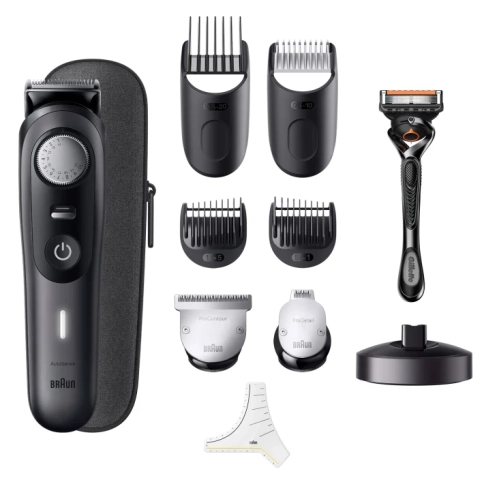Триммер для бороды Braun BT9421 + Бритва Gillette 3
