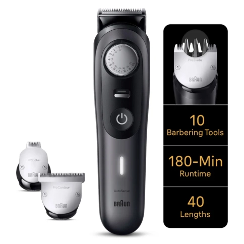 Триммер для бороды Braun BT9421 + Бритва Gillette 2