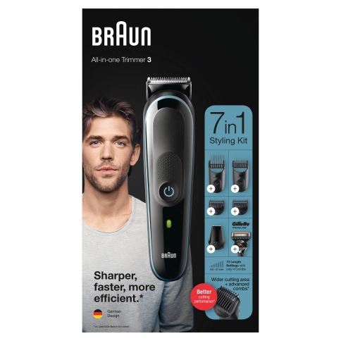 Триммер универсальный Braun MGK3345, 7-в-1 12