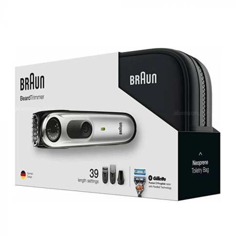 Триммер для бороды Braun BT5960TS + Бритва Gillette 7