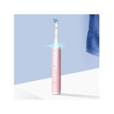 Набор электрических зубных щеток Oral-B Vitality Kids Хамелеон + iO 3 Brush Pink + Насадка Ultimate Clean (4 шт) 13