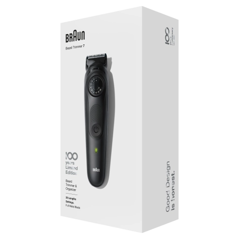 Триммер для бороды Braun BT7 Max Braun 100 Years Юбилейная серия 7