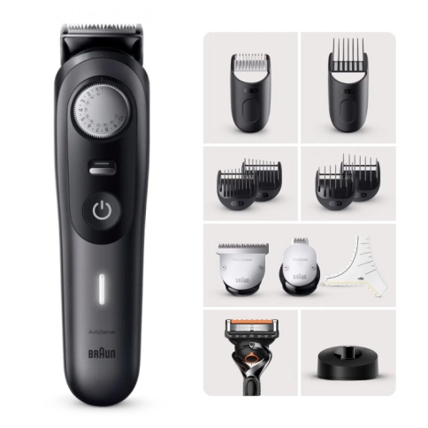Триммер для бороды Braun BT9421 + Бритва Gillette 0