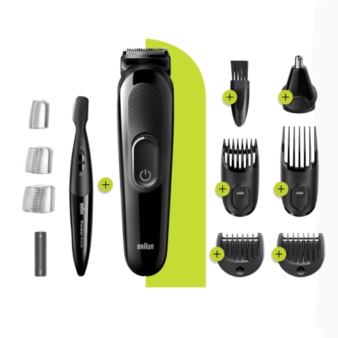 Набор Braun: Триммер универсальный MGK3220 + Триммер для точного стайлинга PT1000 Precision 0