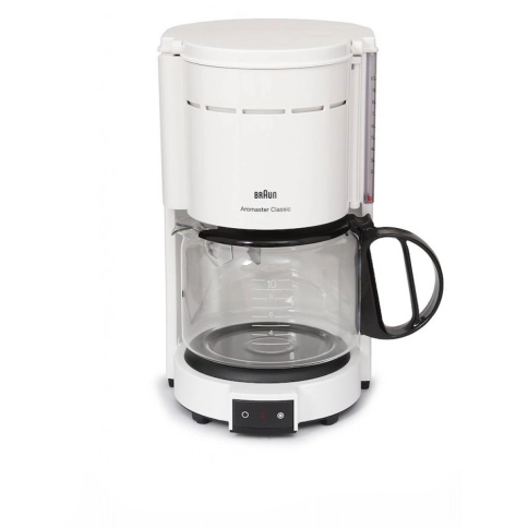 Капельная кофеварка Braun Aromaster Classic KF 47/1 WH белый 0