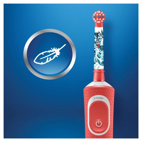 Детская электрическая зубная щетка Oral-B Vitality Kids StarWars D100.433.2K 5