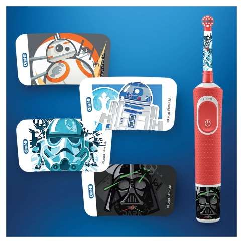 Детская электрическая зубная щетка Oral-B Vitality Kids StarWars D100.433.2K 6