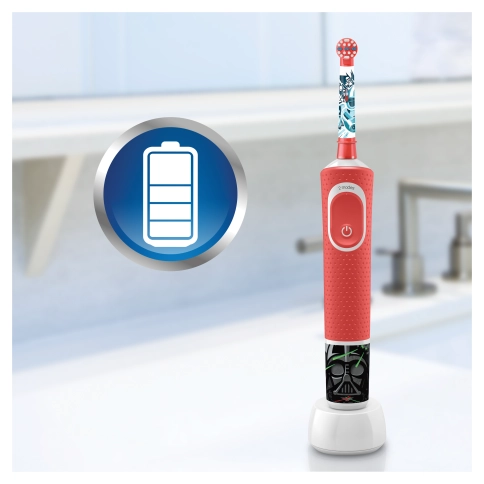 Детская электрическая зубная щетка Oral-B Vitality Kids StarWars D100.433.2K 3