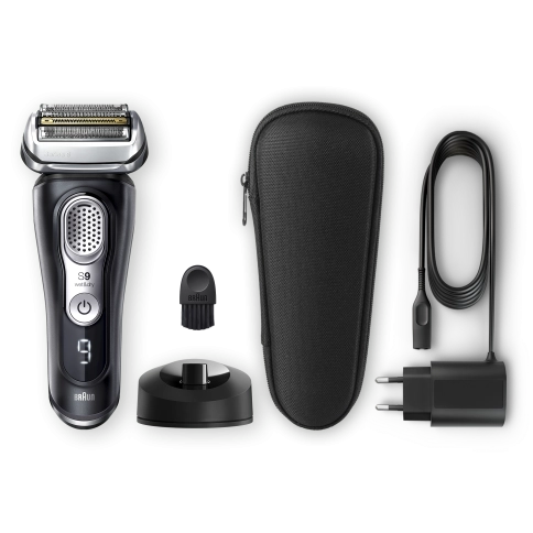Электробритва Braun Series 9 9340s с зарядной станцией и тканевым футляром 2