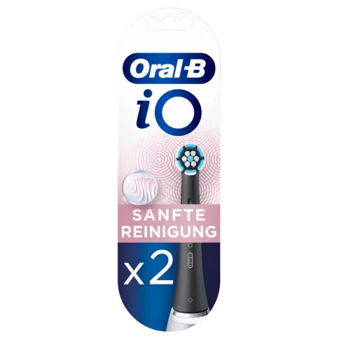 Насадка Oral-B iO Gentle Care для бережной чистки (2 шт) черная 10